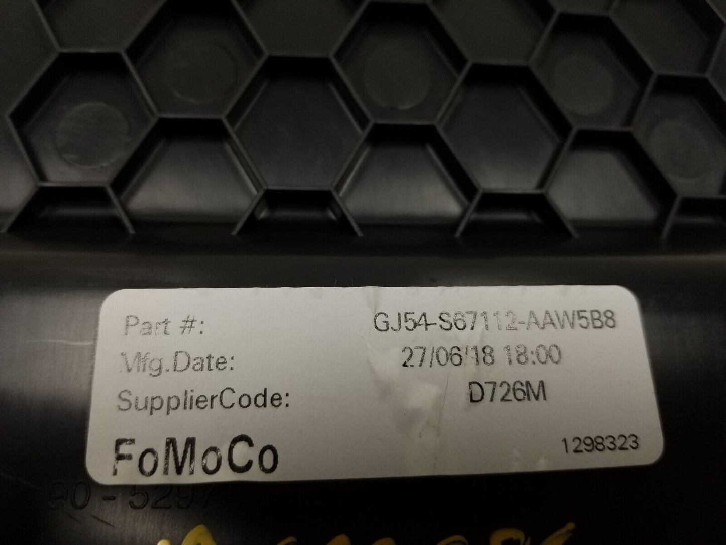 17 18 19 Ford Escape Rear Seat Armrest Back Cover OEM