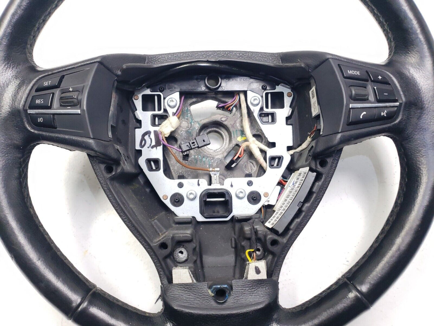 11 12 13 BMW 535xi F10 Steering Wheel Leather 9229479 OEM