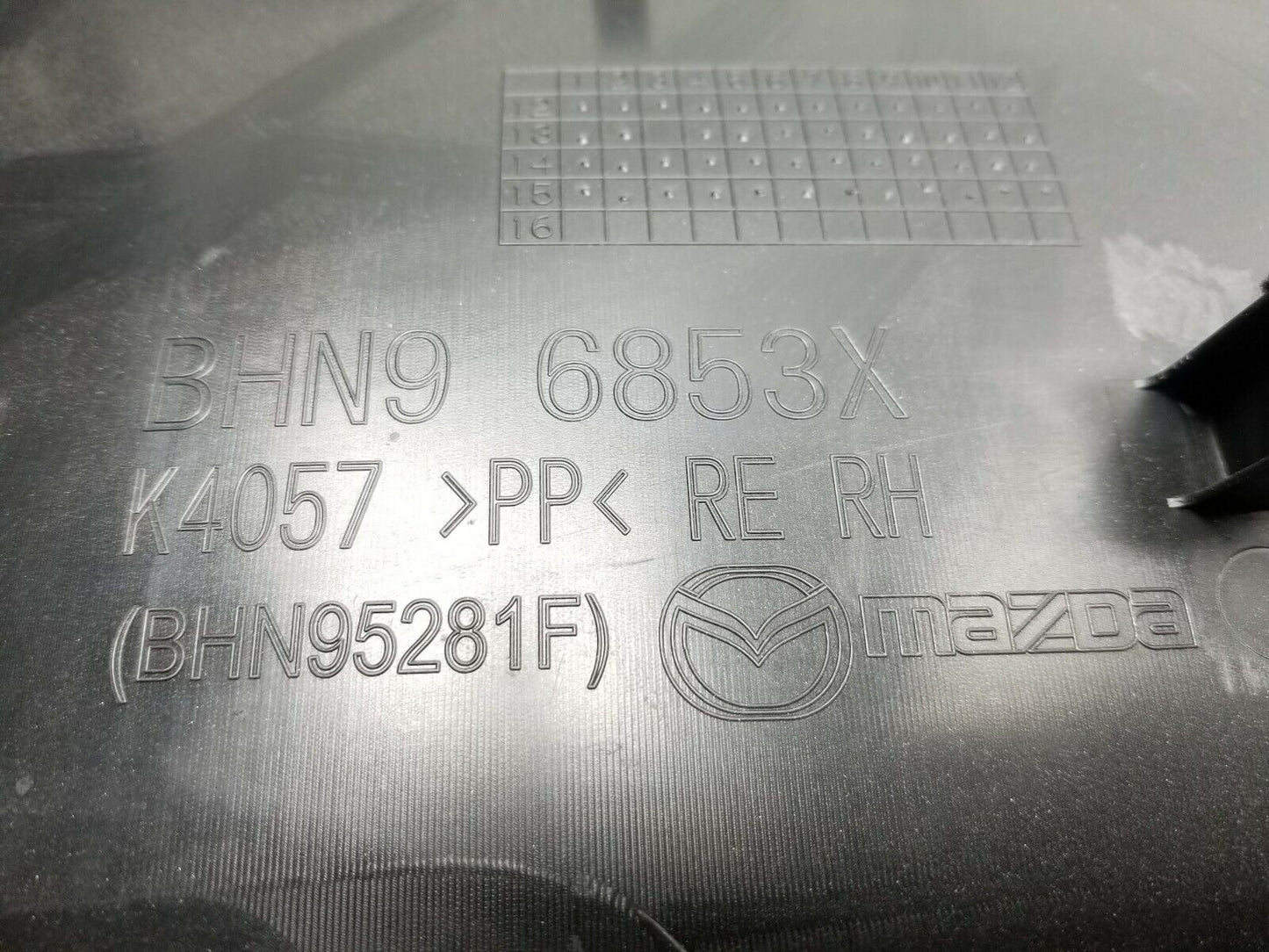 14 15 16 Mazda 3 Sdn Rear Right Passenger Door Trim Panel OEM 41k Miles