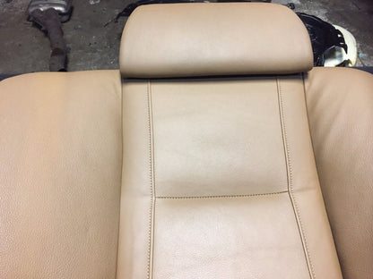 02 03 04 05 BMW 745i E65 Rear Right Passenger Side Back Upper Leather Seat OEM
