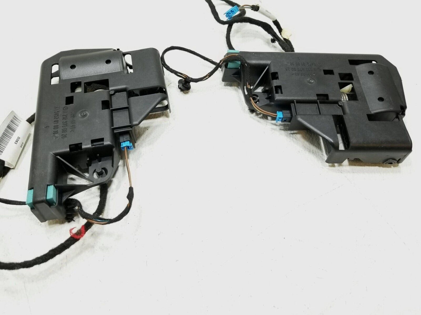 2011 - 2015 Mercedes E350 W212 Rear Seat Headrest Adjuster Motor Pair OEM