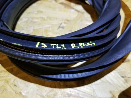 15 16 17 Acura TLX Rear Right Passenger Side Door Weather Strip Seal OEM