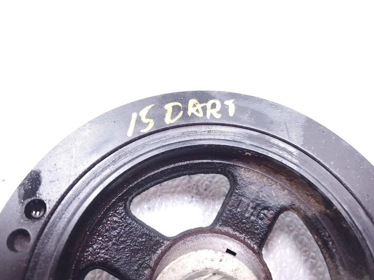 15 16  Dodge Dart 2.4l Crankshaft Pulley W/ Bolt Ome 76k Miles