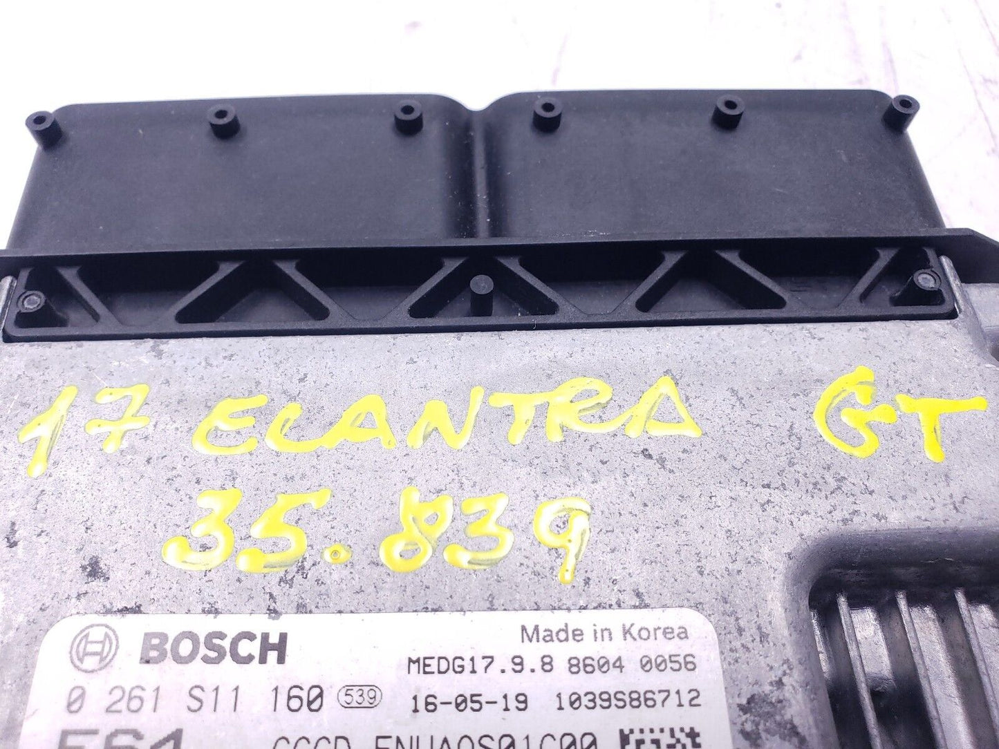 14 15 16 17 Hyundai Elantra Gt Engine Control Module Ecu Ecm 2.0l OEM 35839miles