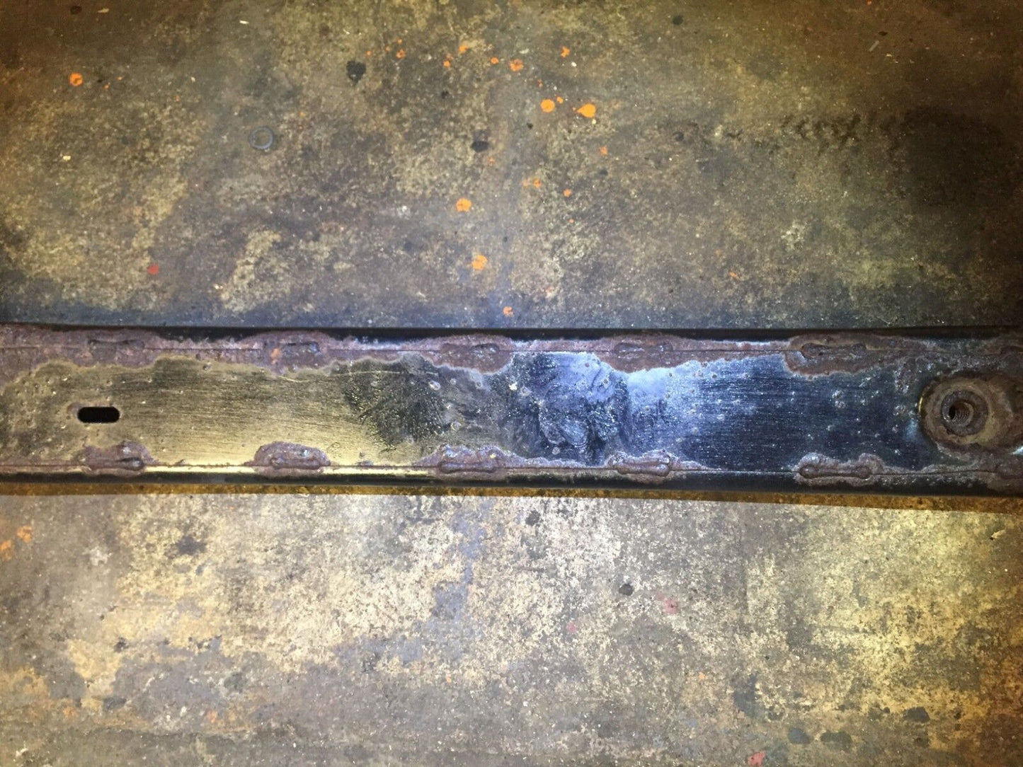 04 05 06 BMW X3 E83 Rear Bumper Reinforcement Impact Bar Rebar  OEM D34