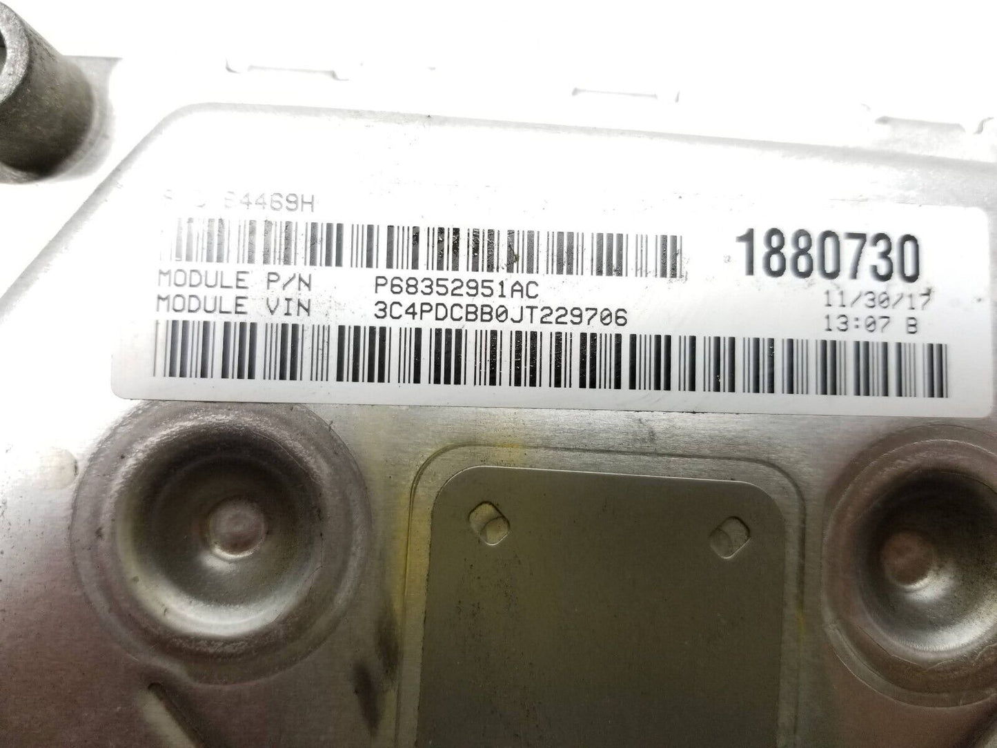 2016 - 2020 Dodge Journey 2.4l Ecu Engine Control Module 68259127ab OEM 55k