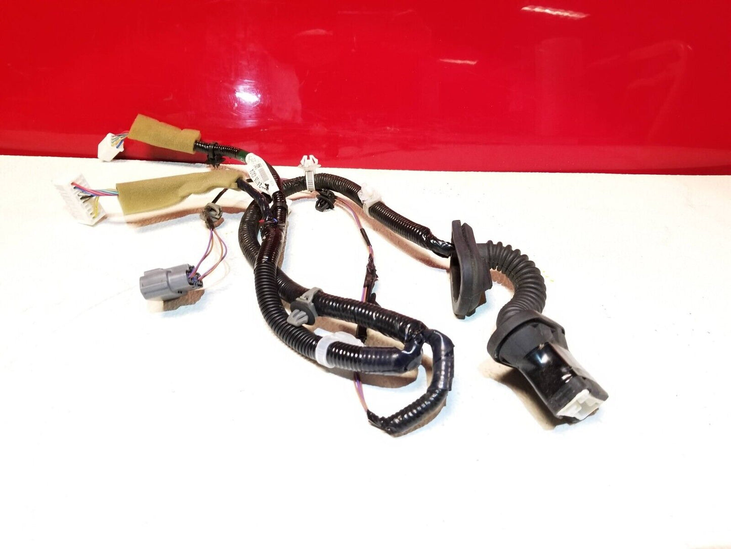 16 17 18 19 Infiniti Q50 Rear Left Driver Door Wire Harness OEM