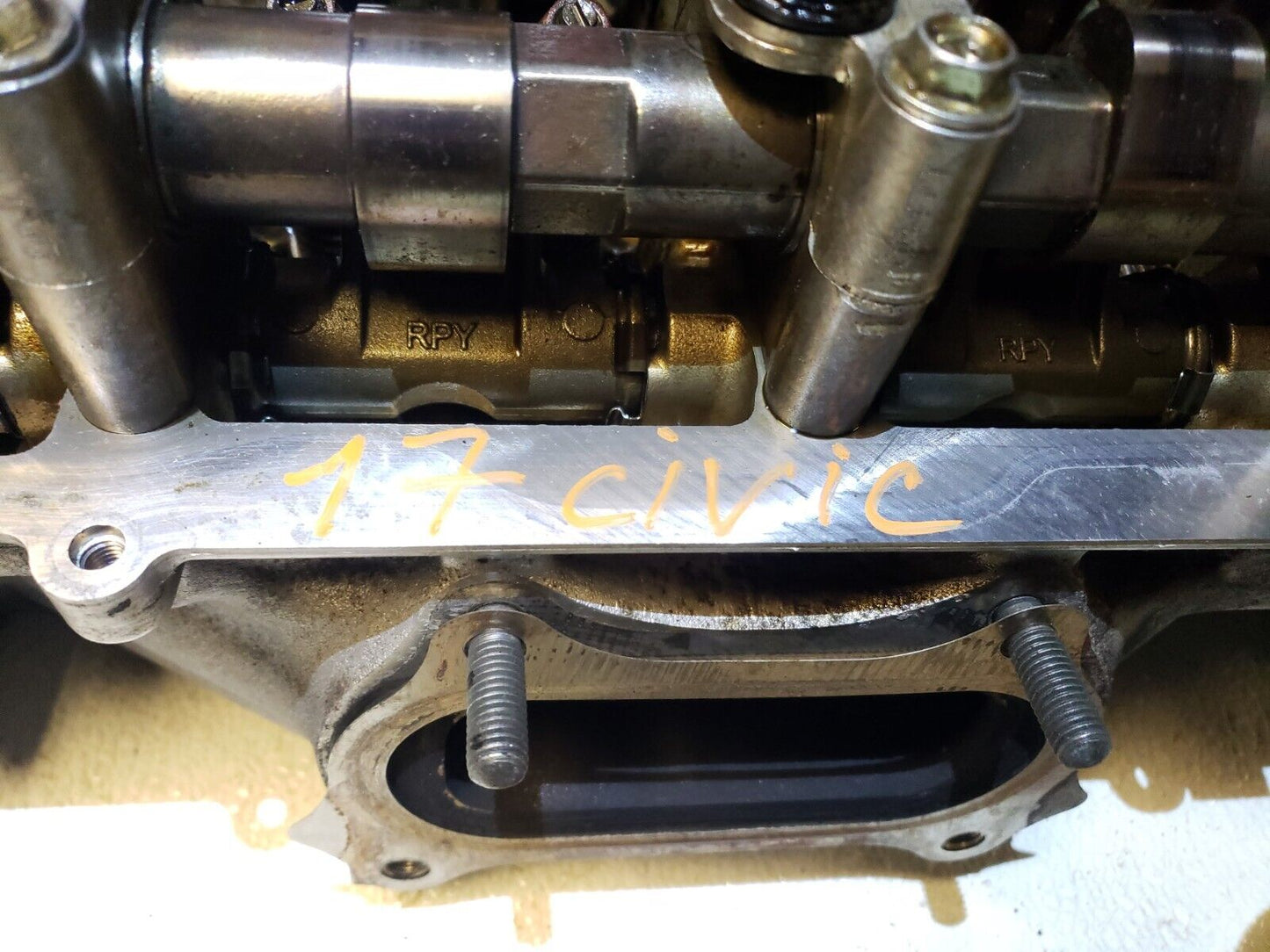 16 17 18 19 20 Honda Civic 2.0l Engine Cylinder Head OEM 51k