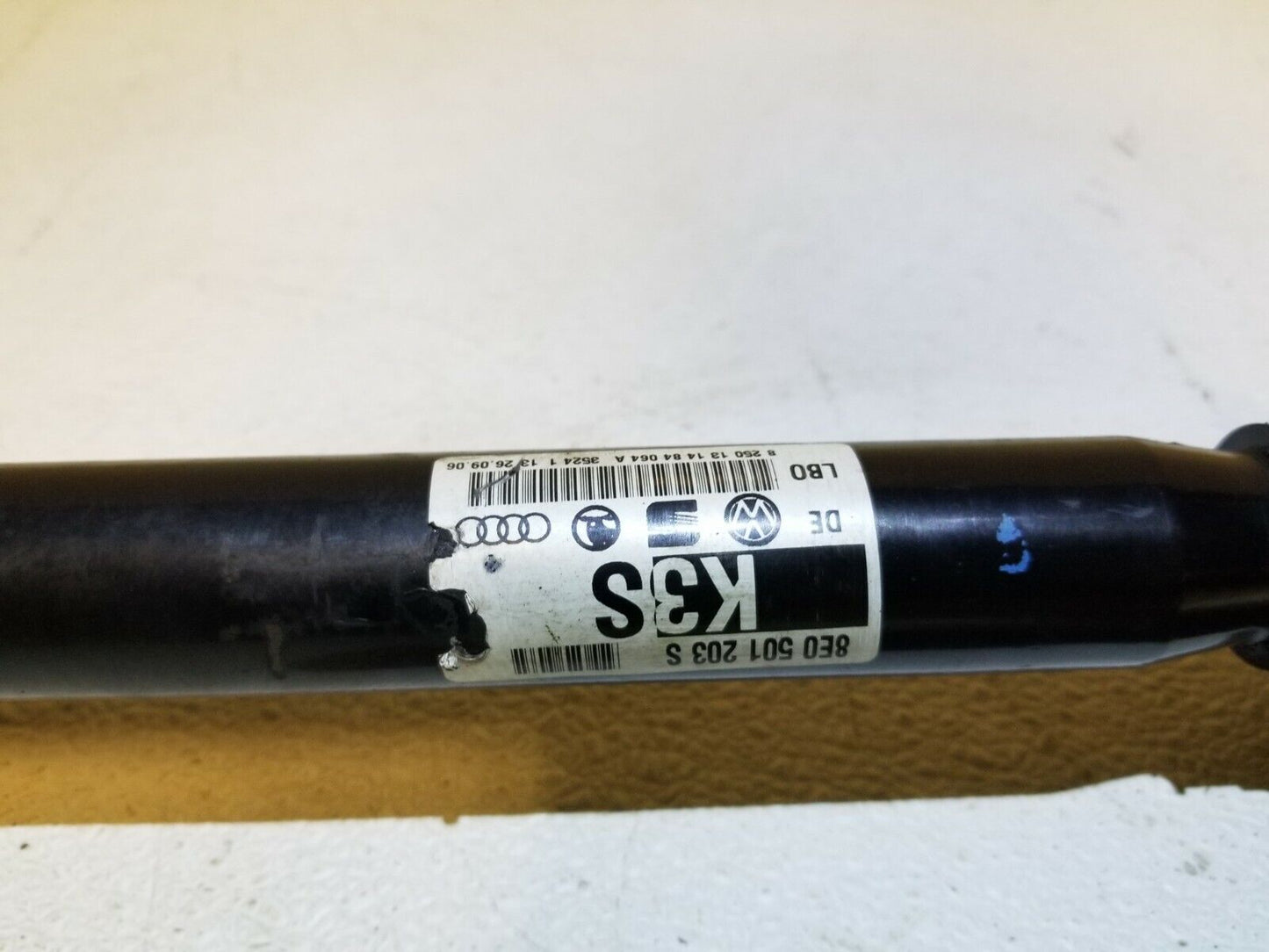 06 07 08 Audi A4 Rear Right Pass Side Axle Shaft OEM 85k Miles