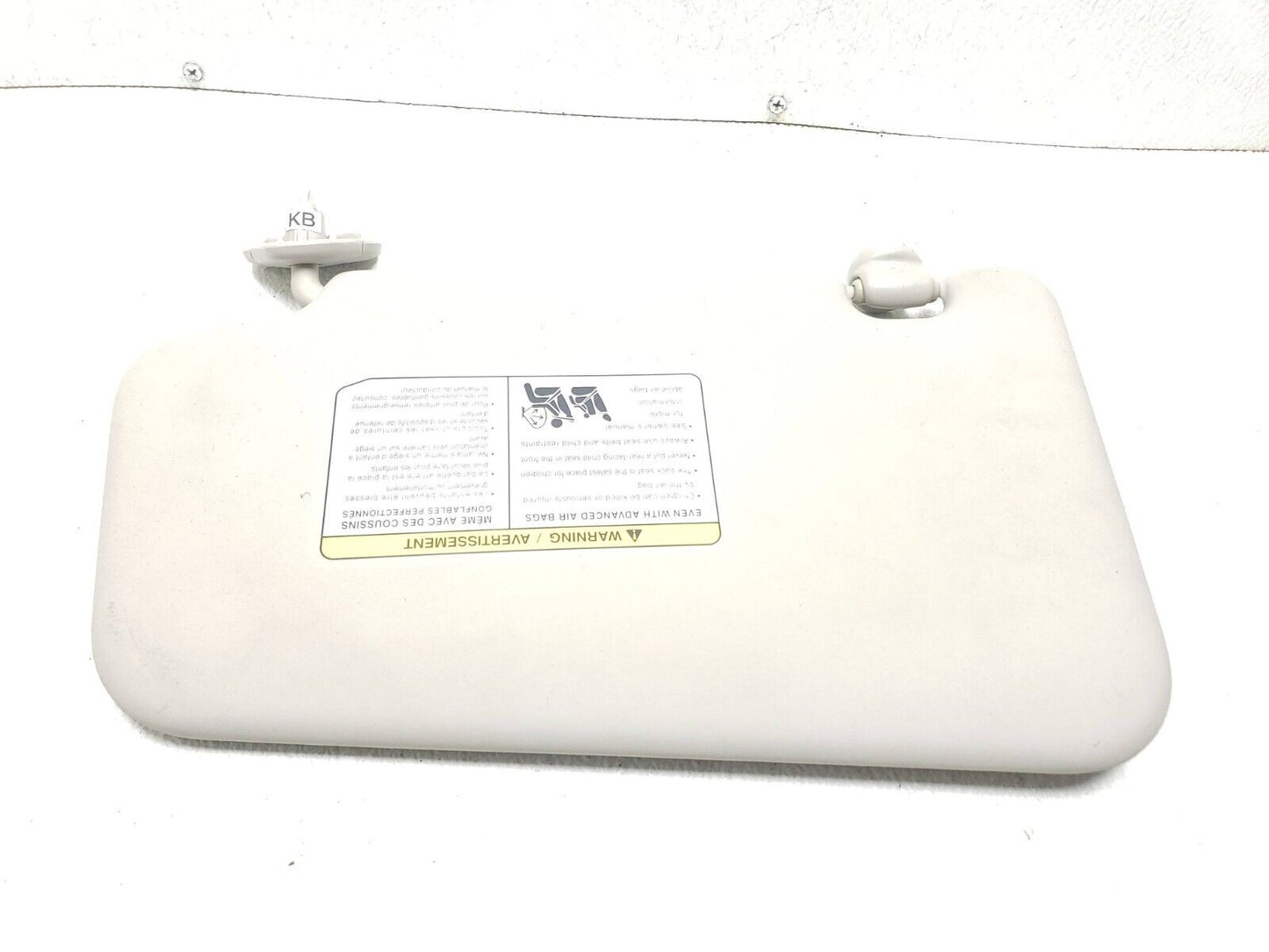 11 12 13 14 Nissan Juke Sun Visor Passenger Side Right OEM