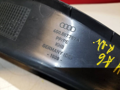 12 13 14 15 Audi A6 Rear Left Driver Side Door Sill Scuff Plate Trim Cover OEM