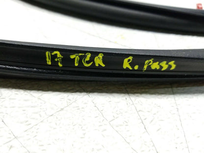 14 15 16 17 GMC Terrain Rear Right Pass Door Weatherstrip Seal OEM 14k Miles