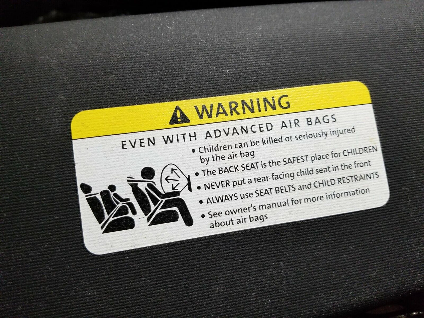 09 10 11 12 VW Golf GTI Right Passenger Sun Visor OEM