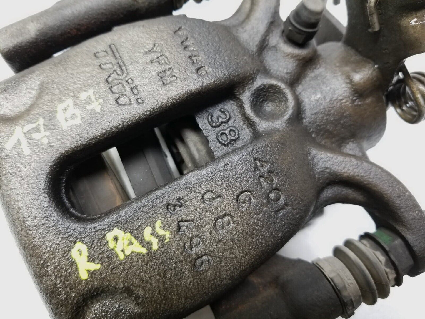 12-19 Volkswagen Passat B7 Rear Brake Caliper Right Passenger Side OEM