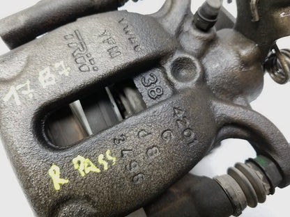 12-19 Volkswagen Passat B7 Rear Brake Caliper Right Passenger Side OEM