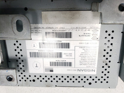 11 12 13 14 Nissan Juke Satellite Radio Receiver Control Module 28051-eh00b OEM