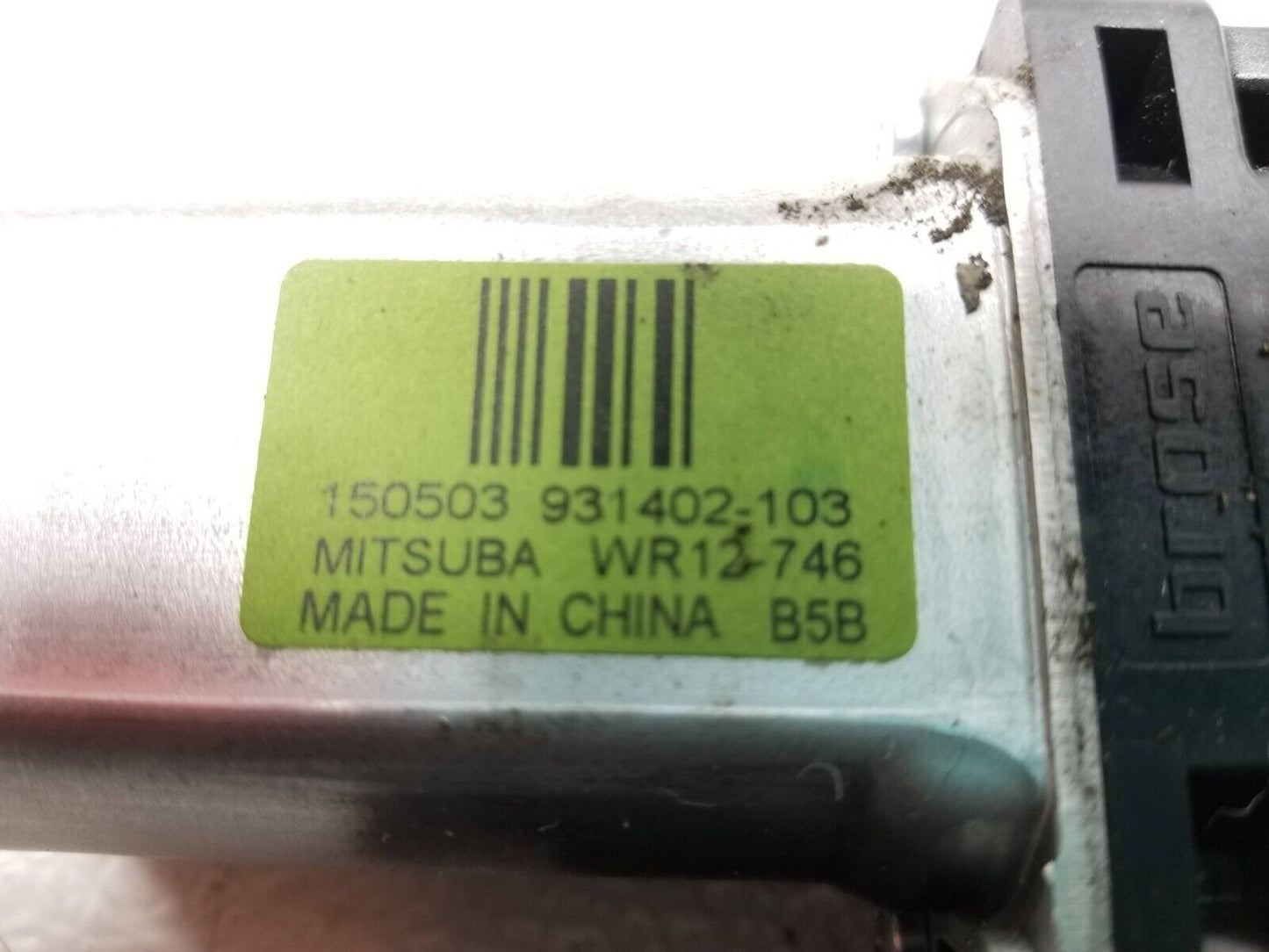 14 15 16 17 Jeep Grand Cherokee Rear Left Dr Side Window Regulator Motor OEM