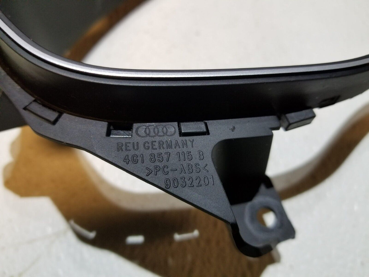 12 13 14 15 Audi A6  Instrument Panel Speedometer Cluster Bezel Cover  OEM