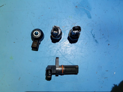 13 14 15 Honda Civic 1.8l Oil Pressure Knock Crankshaft Sensor 4pcs OEM 89k Mi