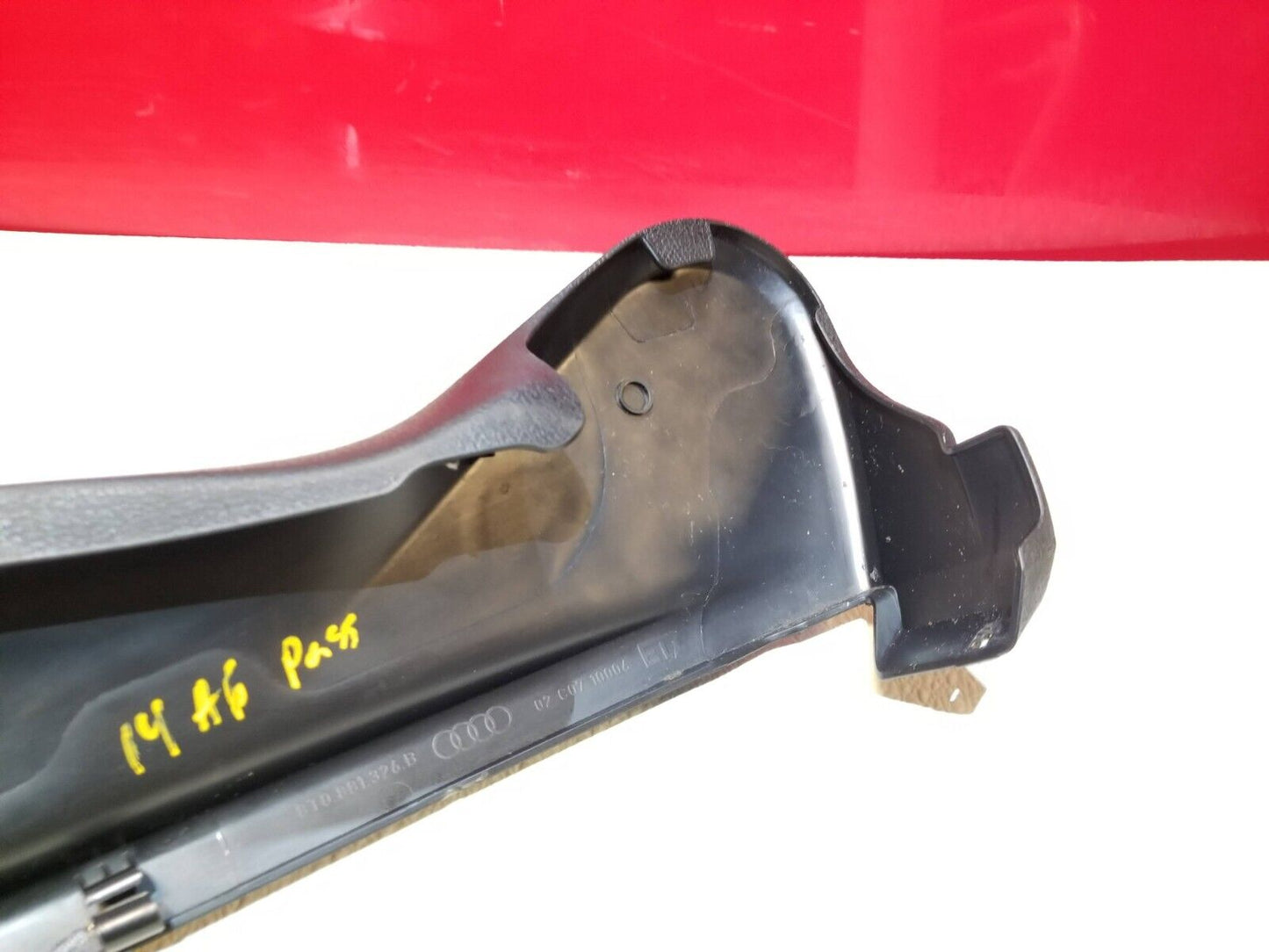 12 13 14 15 Audi A6  Front Right Passenger Side Seat Inner Cover Trim 2pcs OEM