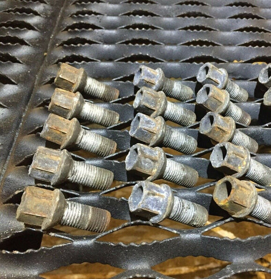 05 06 07 08 Audi A6 C6 Wheel Lug Nut Bolt 15pcs OEM