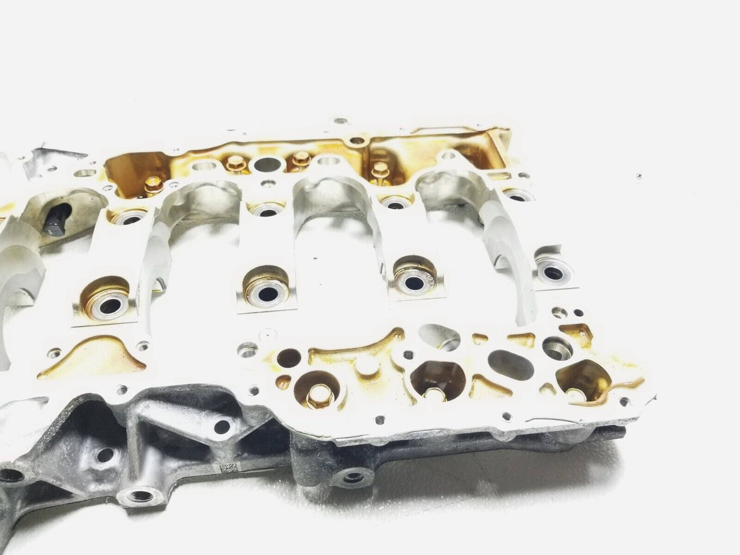 15 16 17 18 19 20 Acura TLX Engine Upper Oil Pan Crankshaft Housing 2.4l OEM