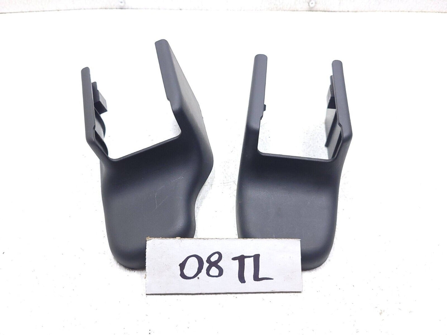 07 08 Acura Tl Type S Front Outer Seat Track Cover 2pcs  OEM