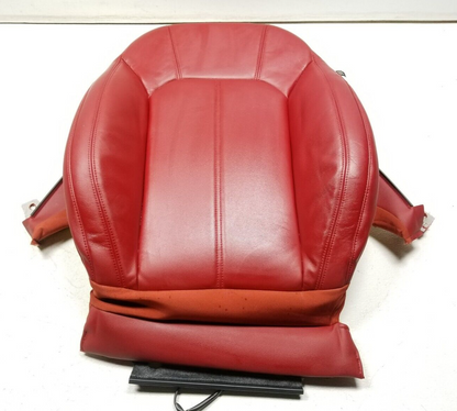 17 18 19 Alfa Romeo Giulia Front Driver Seat Left Back Cover Leather OEM 21k