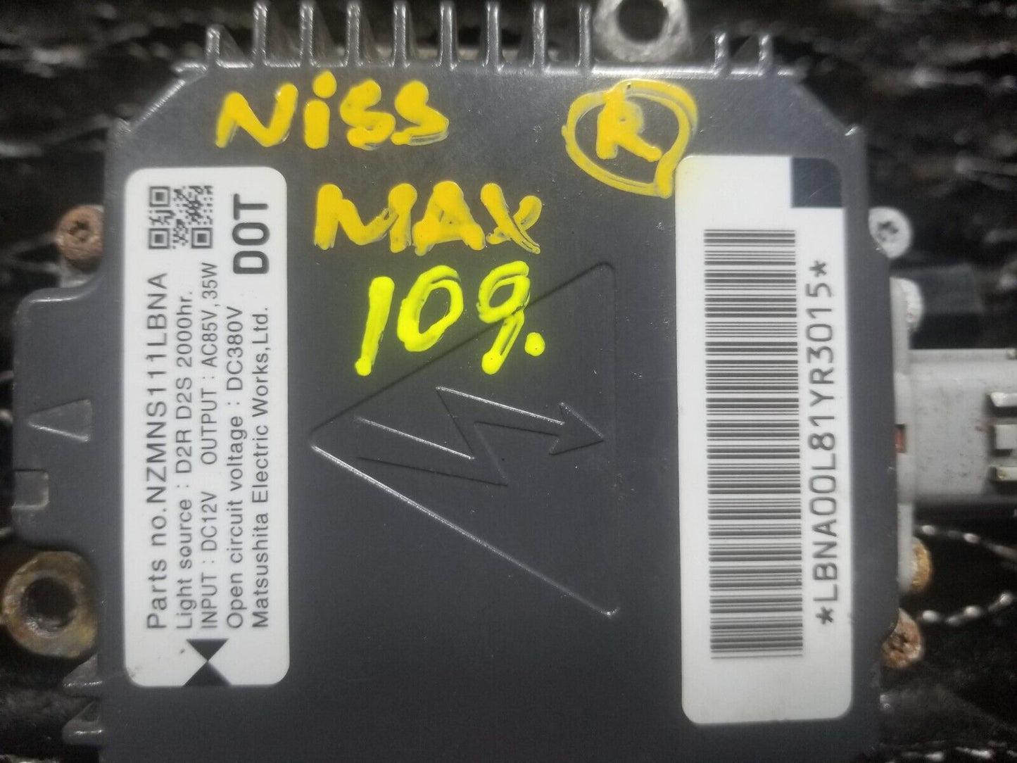 04-14 OEM Nissan Maxima Murano Rogue Hid Ballast OEM #109