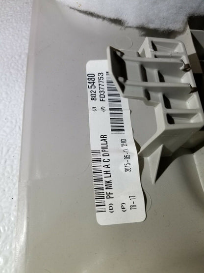 12 13 14 15 16 Jeep Patriot Rear Left Driver Side C Pillar Trim Panel OEM 56k