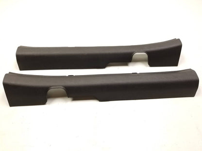 18-21 Hyundai Kona Front Door Sill Scuff Plate Cover Trim Pair OEM 29k Miles