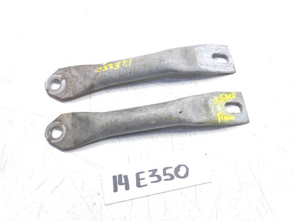 2011 - 2015 Mercedes E350 W212 Front Brace Support Bracket 2pcs OEM