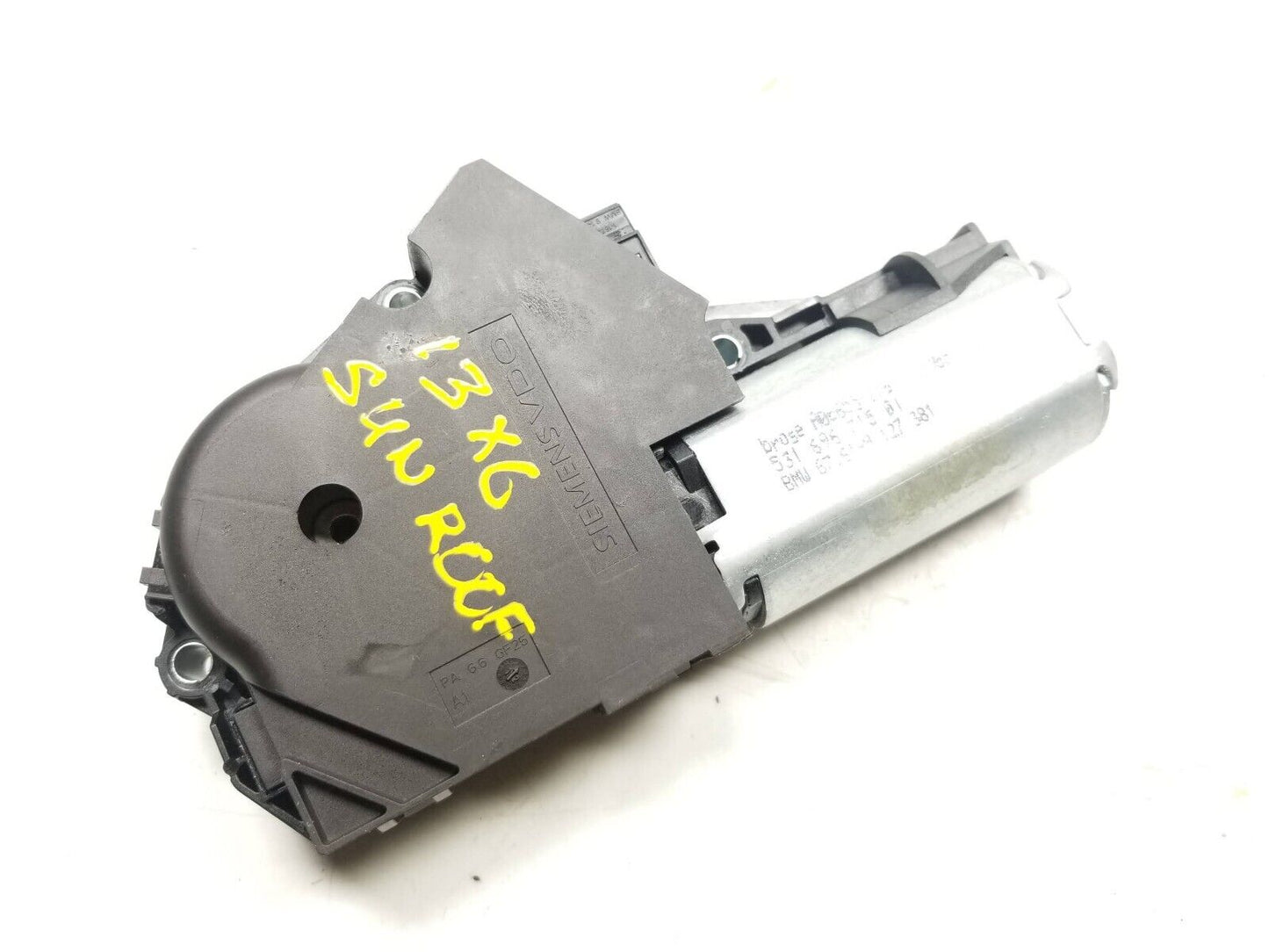 07 08 09 10 11 12 13 BMW X6 Sunroof Motor 9127381  OEM