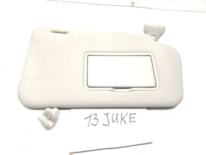 11 12 13 14 Nissan Juke Sun Visor Passenger Side Right OEM