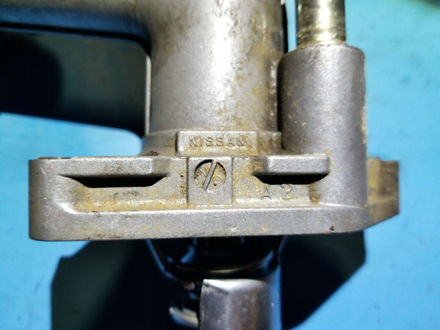 03 04 05 06 Nissan Maxima Coolant Water Outlet W/ Thermostat OEM 110k Miles