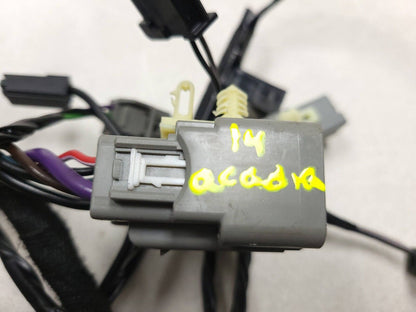 13 14 15 GMC Acadia Rear Trunk Lid Tailgate Wire Harness OEM