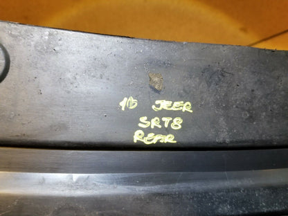 07 08 09 10 Jeep Grand Cherokee Srt8 Rear Bumper Step Pad Trim OEM