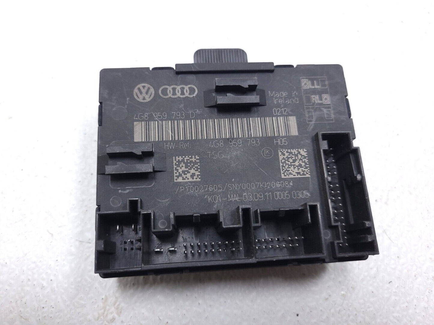 12 13 14 15 16 17 Audi A7 Door Control Module Front Left Driver Side OEM