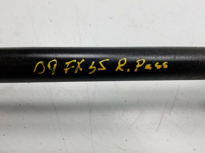 09 10 11 12 Infiniti Fx35 Rear Axle Shaft Right Pass Side OEM