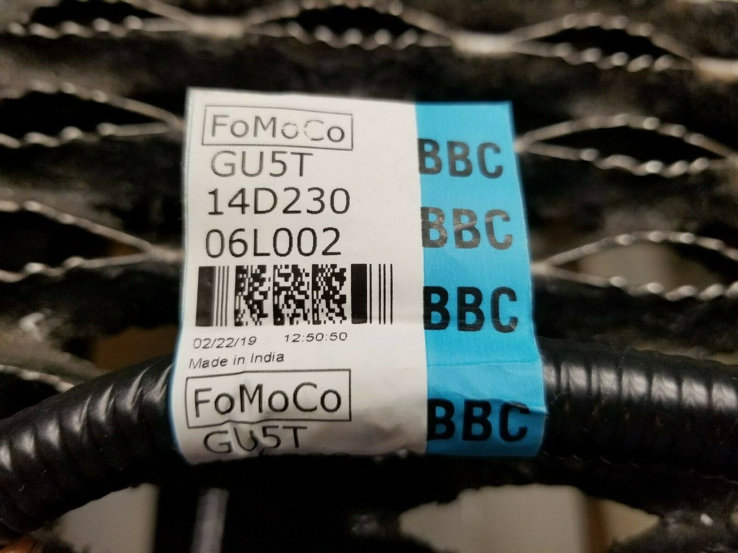 18 19 20 Ford Ecosport Front Right Passenger Seat Wire Harness OEM