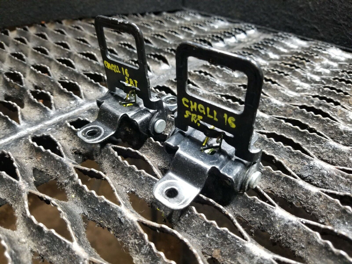 16 17 Dodge Challenger SRT Trunk Cargo Hook 2pcs OEM 12k