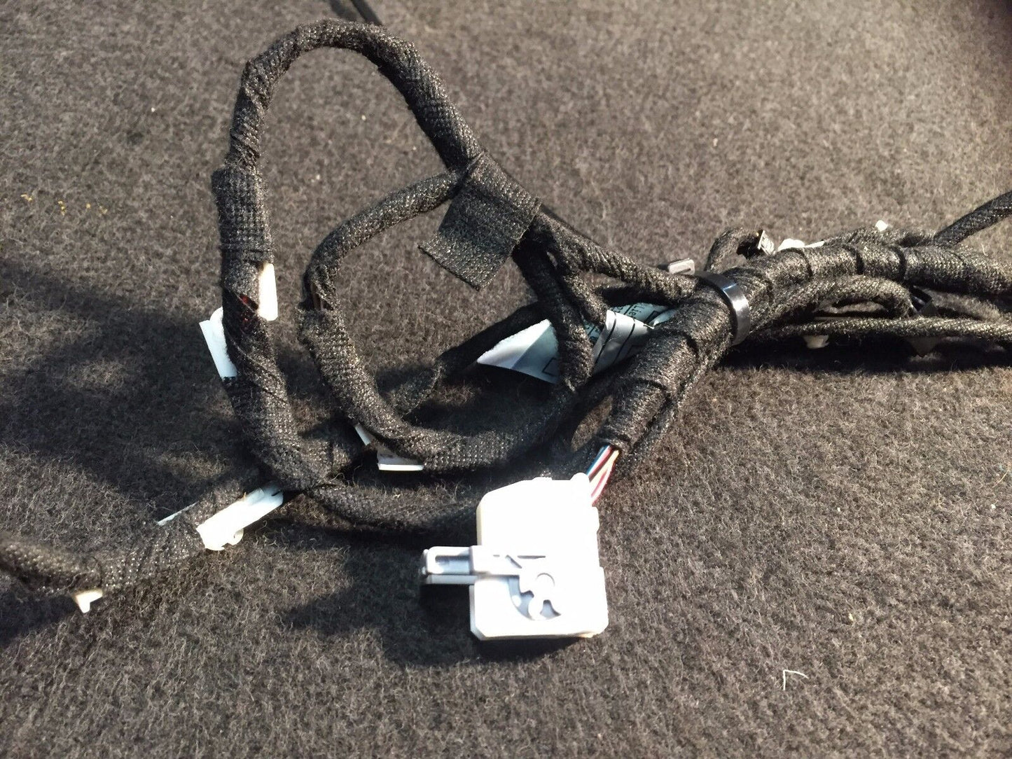 02 03 04 05 BMW 745i E65 Rear Left Driver Side Door Wire Harness 6913147 OEM