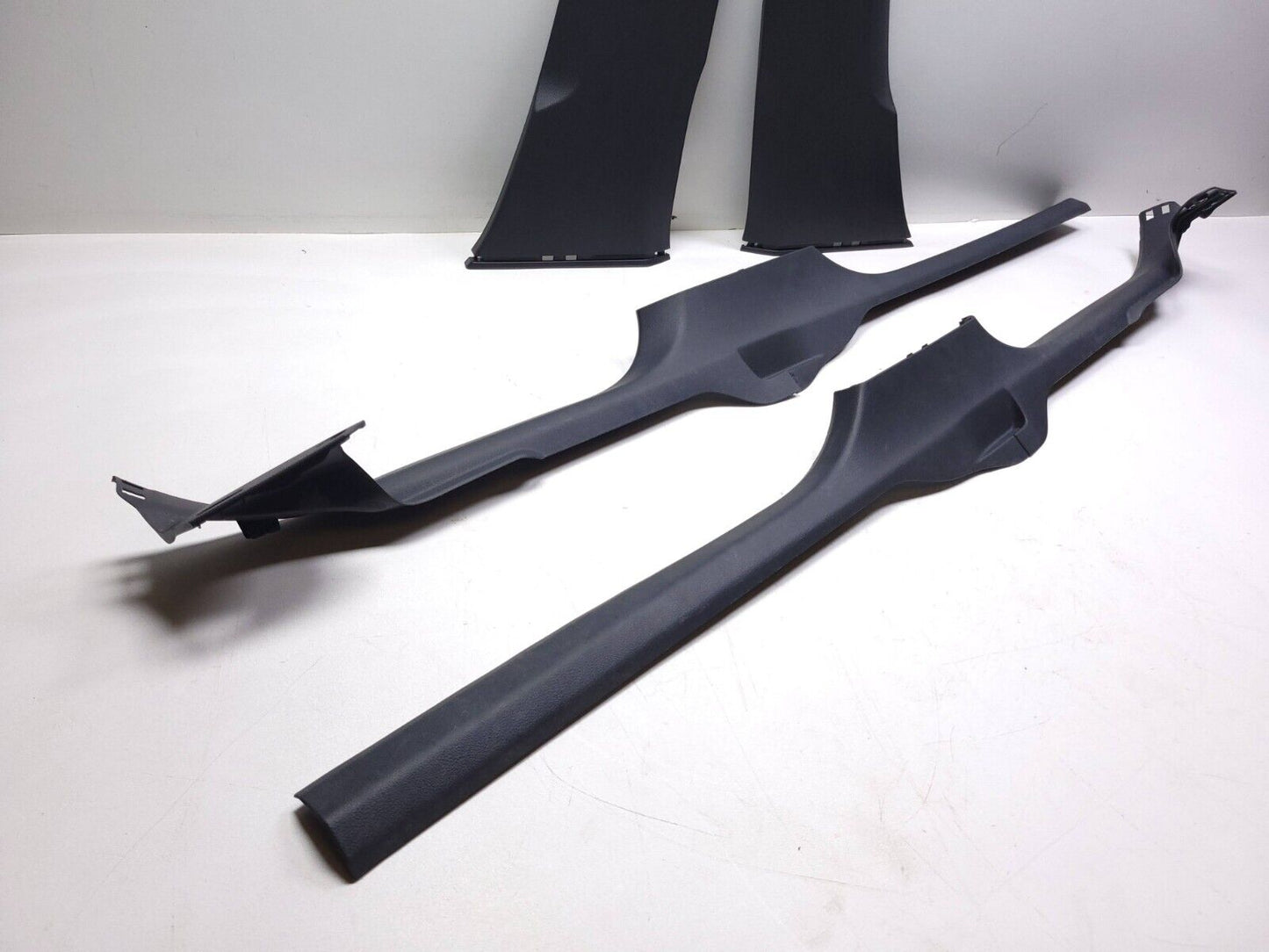 12-19 Volkswagen Passat Left & Right B Pillar Trim Cover & Scuff Plate 4pcs OEM