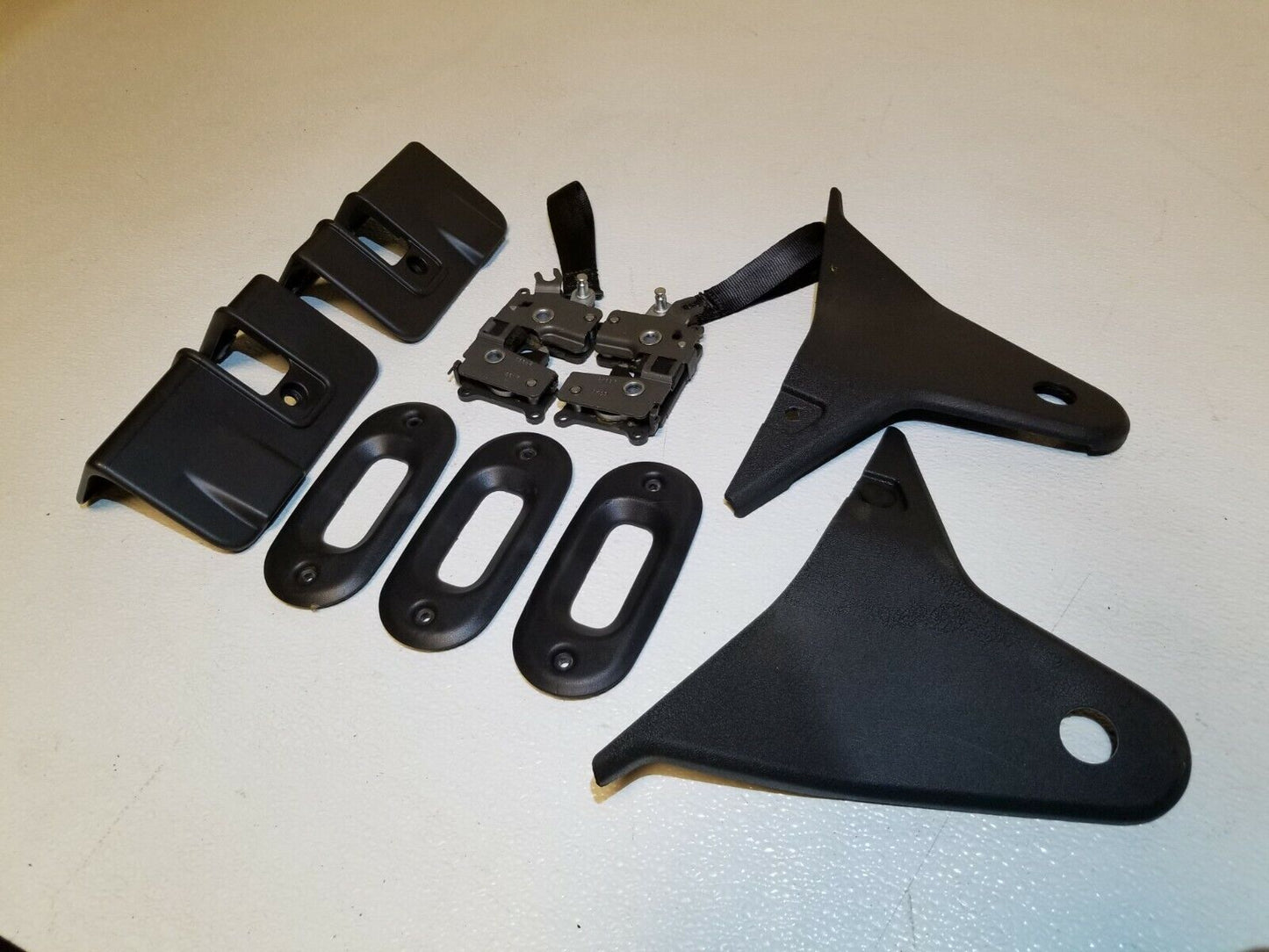 12 13 14 15 16 Jeep Patriot Rear Seat Fold Lock W/ Trim Pair OEM