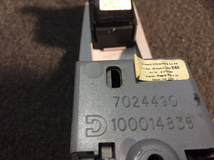 02 03 04 05 BMW 745i E65 Rear Right Pass Door Power Window Switch OEM