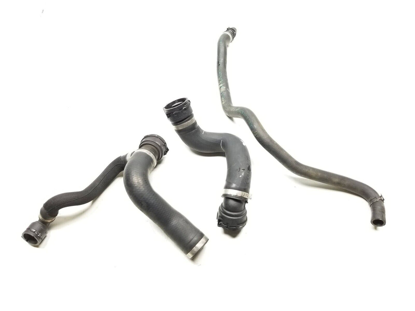 07 08 09 10 11 12 13 BMW X6 Radiator Heater Coolant Hose Line Pipe  3pcs OEM