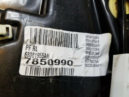 13 14 15 16  Dodge Dart Rear Left Driver Door Window Regulator Panel Ome 76k