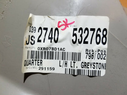 07 08 09 10 Chrysler Sebring C Pillar Lower Quarter Trim Left Driver Side OEM