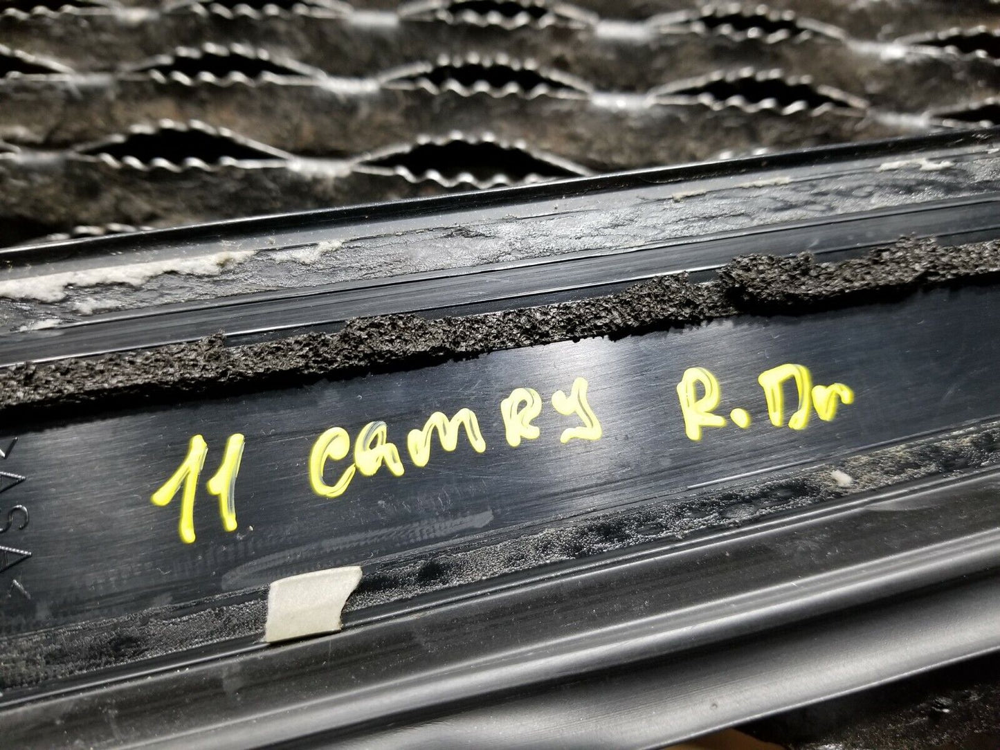 09 10 11 Toyota Camry Hybrid Rear Left Driver Side Door Trim Molding Pillar OEM