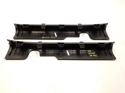 18-21 Hyundai Kona Front Door Sill Scuff Plate Cover Trim Pair OEM 29k Miles
